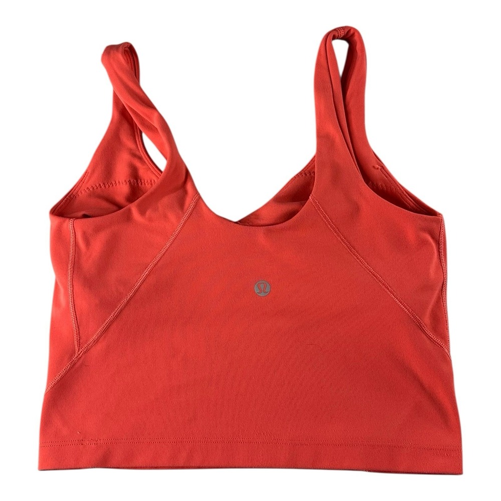 lululemon Align Pink Sport Tank Top Light Support Size 4 - Picture 2 of 10